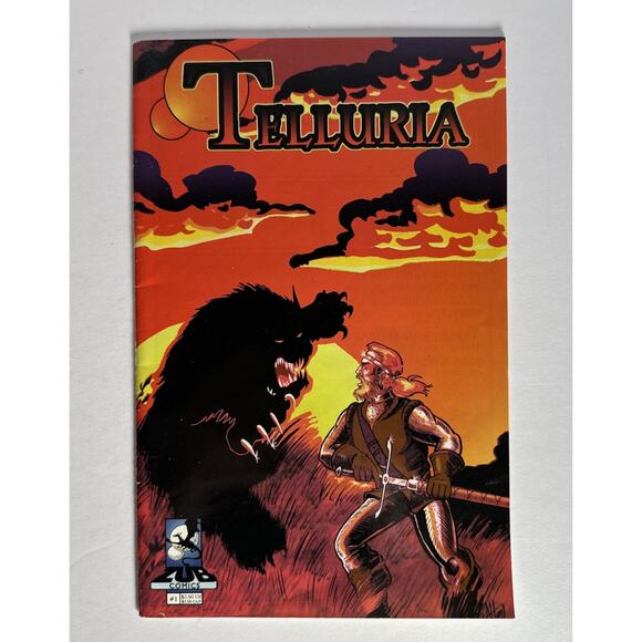 TELLURIA #1, Indy, Zub Comics, 1994, NM - Picture 1 of 6